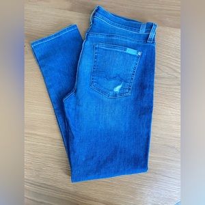 7 for all mankind skinny boyfriend jeans
